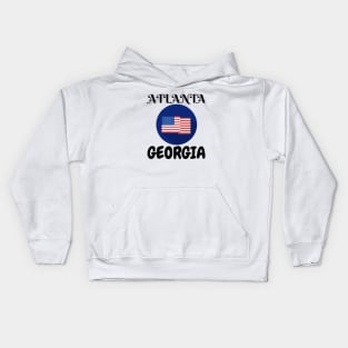 Atlanta Georgia Kids Hoodie